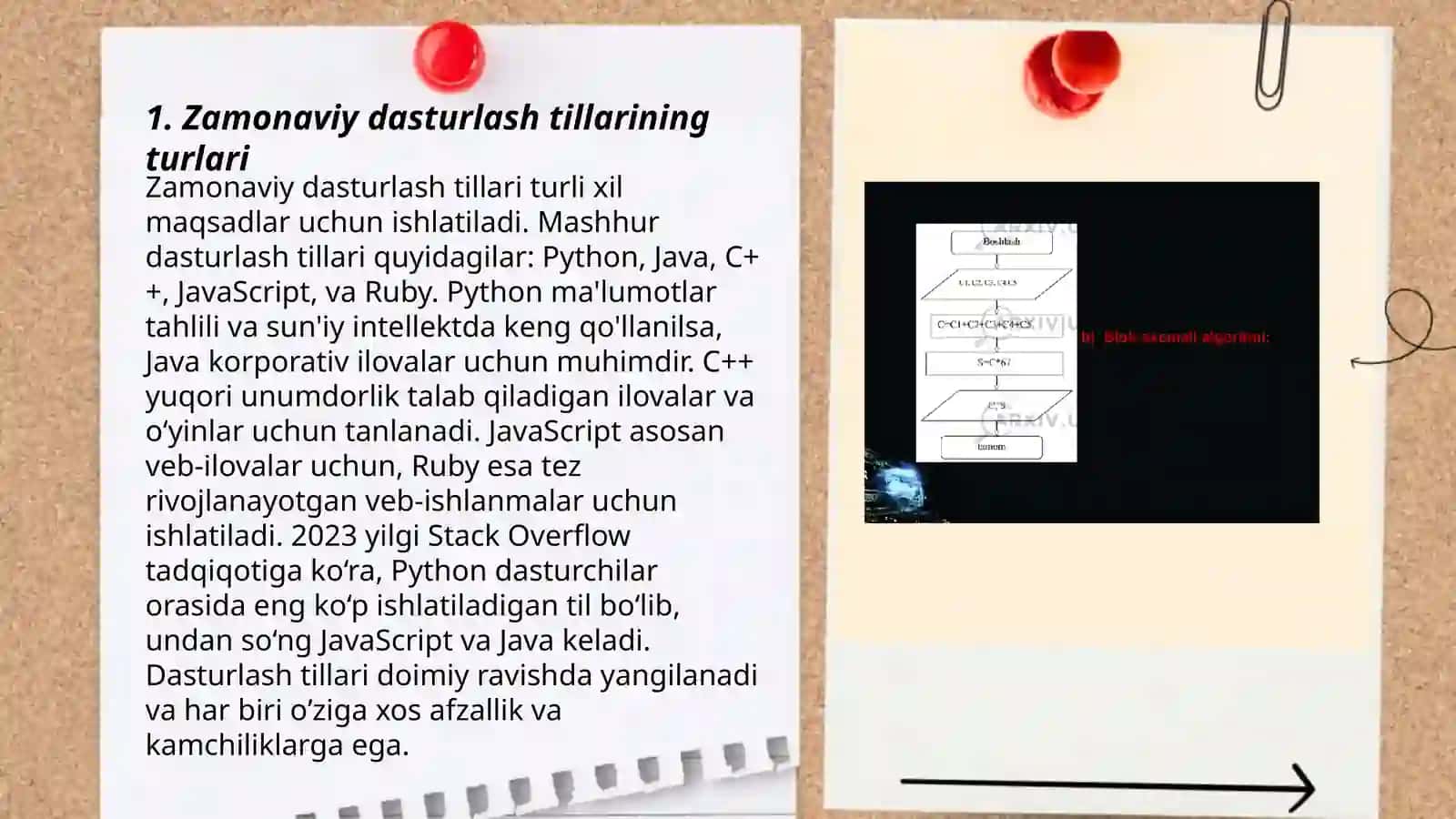 Zamonaviy dasturlash tillari 3