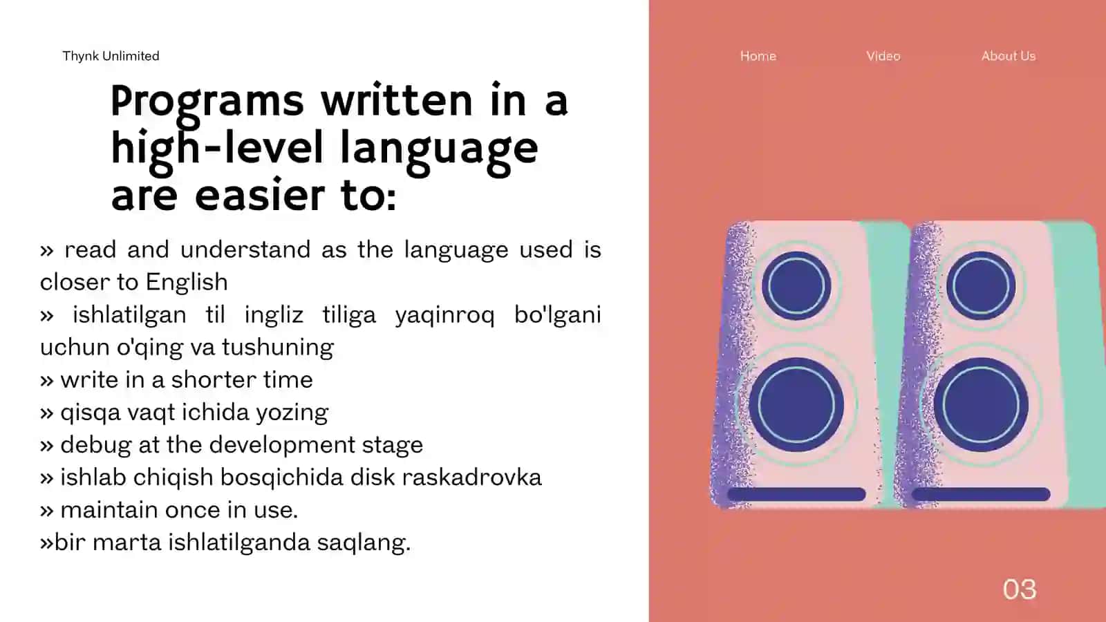 Yuqori darajadagi tillar 3