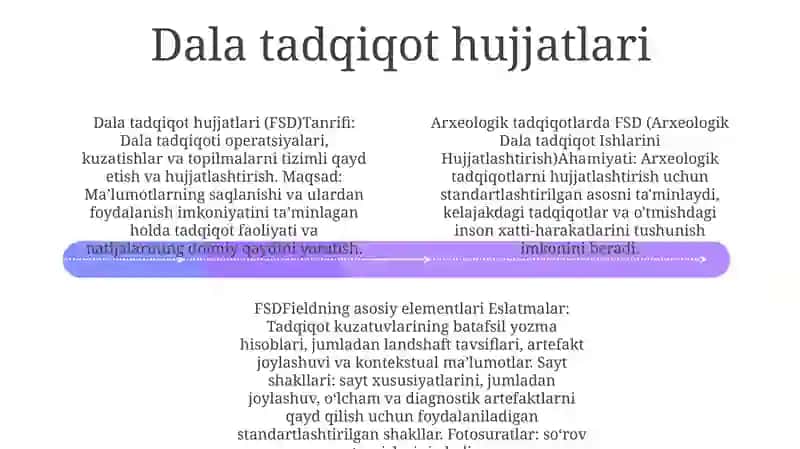 Dala tadqiqot hujjatlari (FSD) 3