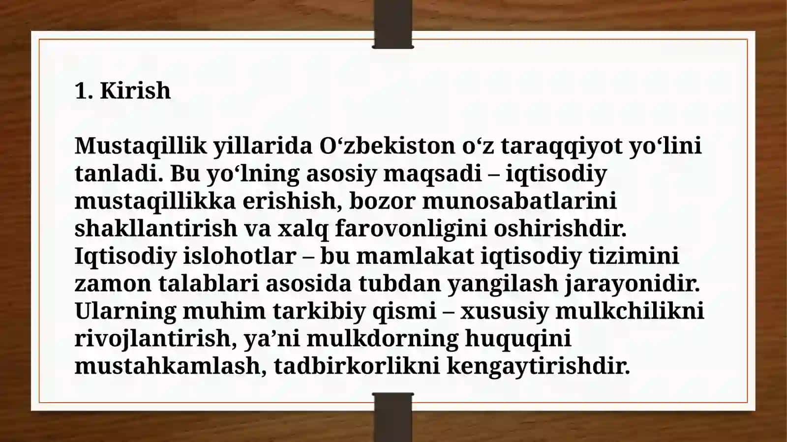 Tarix fanidan tayyorlagan taqdimoti 3