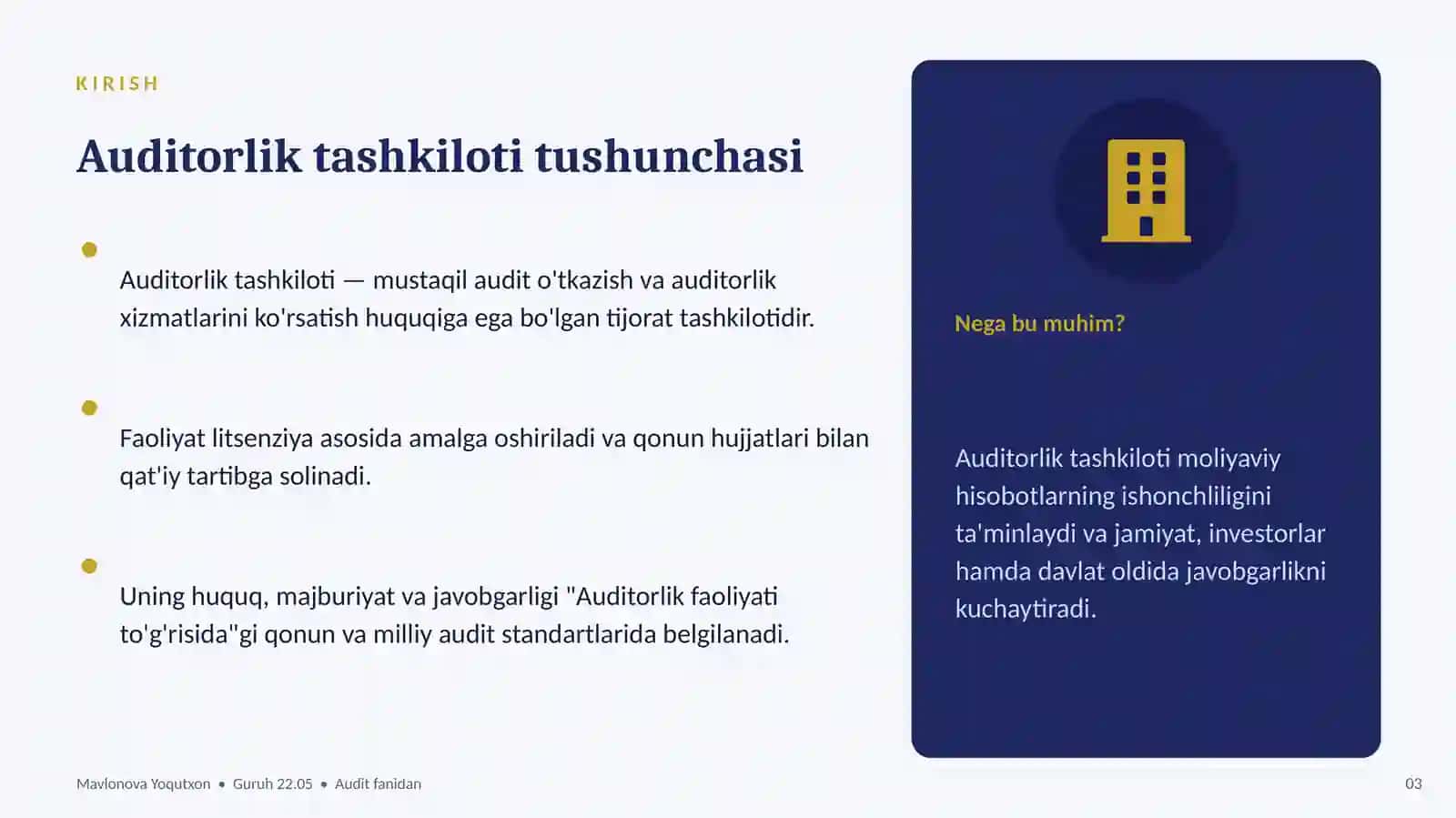 AUDIT FANI 3