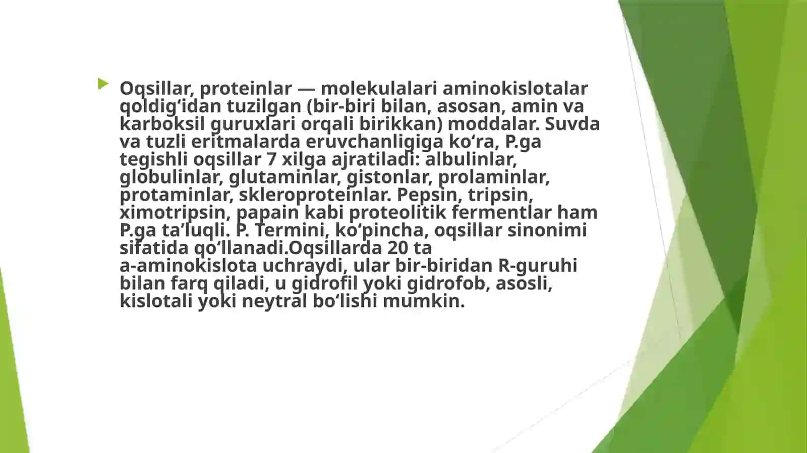 Oqsillarni tozalash usullari.Gel xromotografiya 3