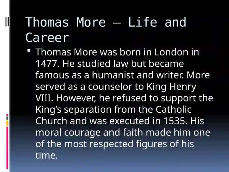 Thomas More and Christopher Marlowe 3