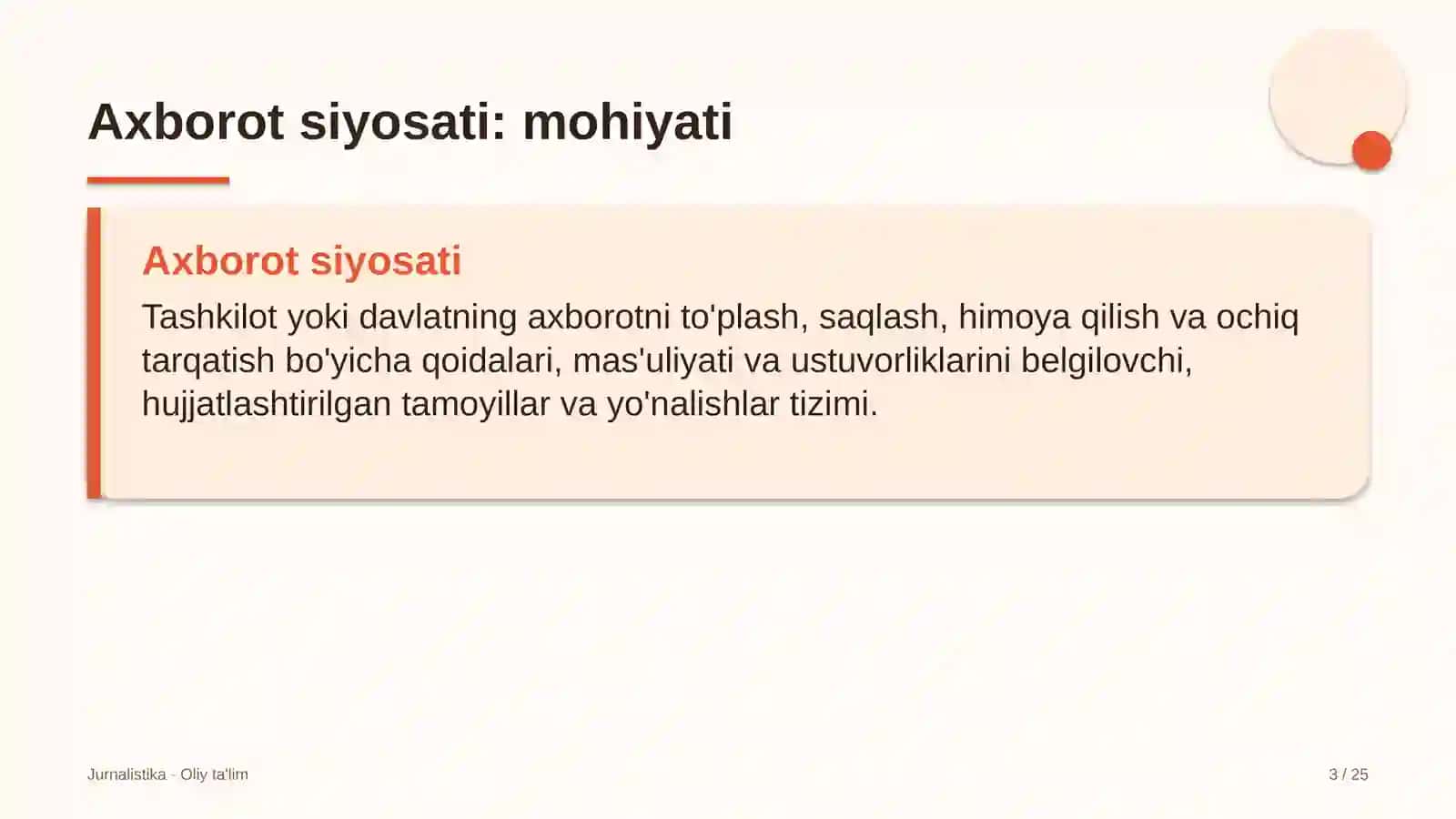 Fond birjasida axborot siyosati 3