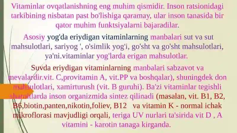 S vitamini 3