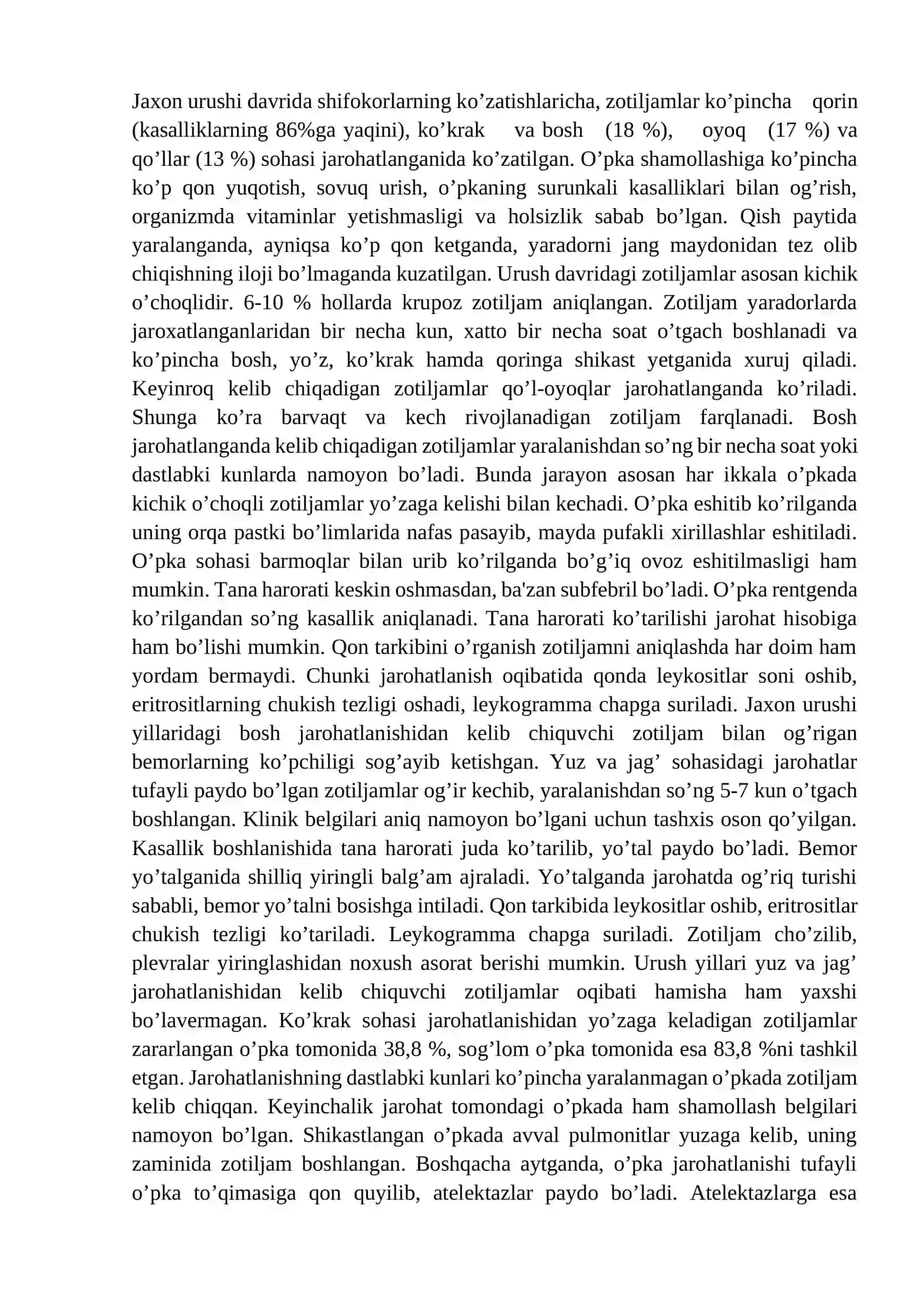 Yaradorlarda ichki a'zolar kasalliklari 3