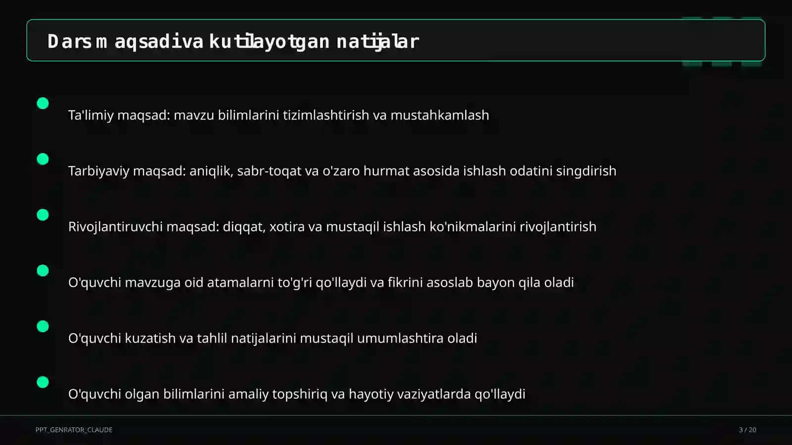 O'nli kasrlarni ko'paytirish va bo'lish (5-sinf) 3