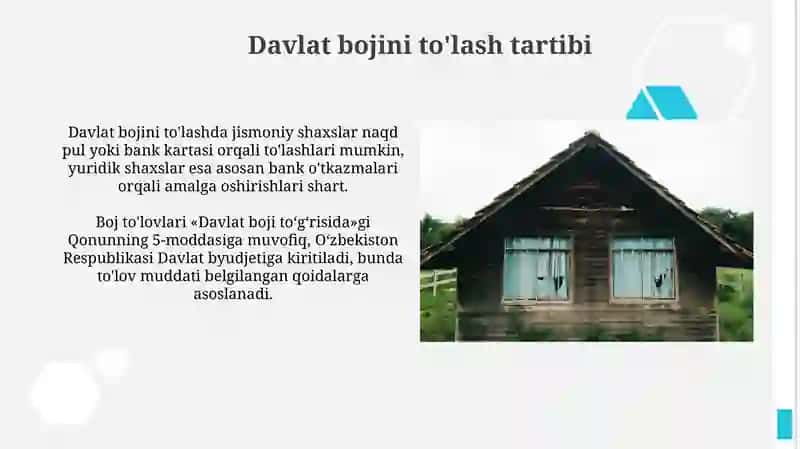 Davlat bojini to'lash tartibi 3
