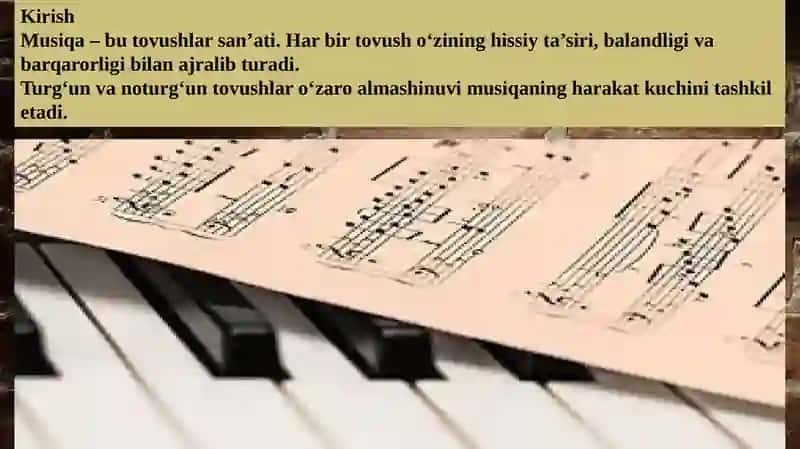 TURG’UN VA NOTURG’UN TOVUSHLAR 3