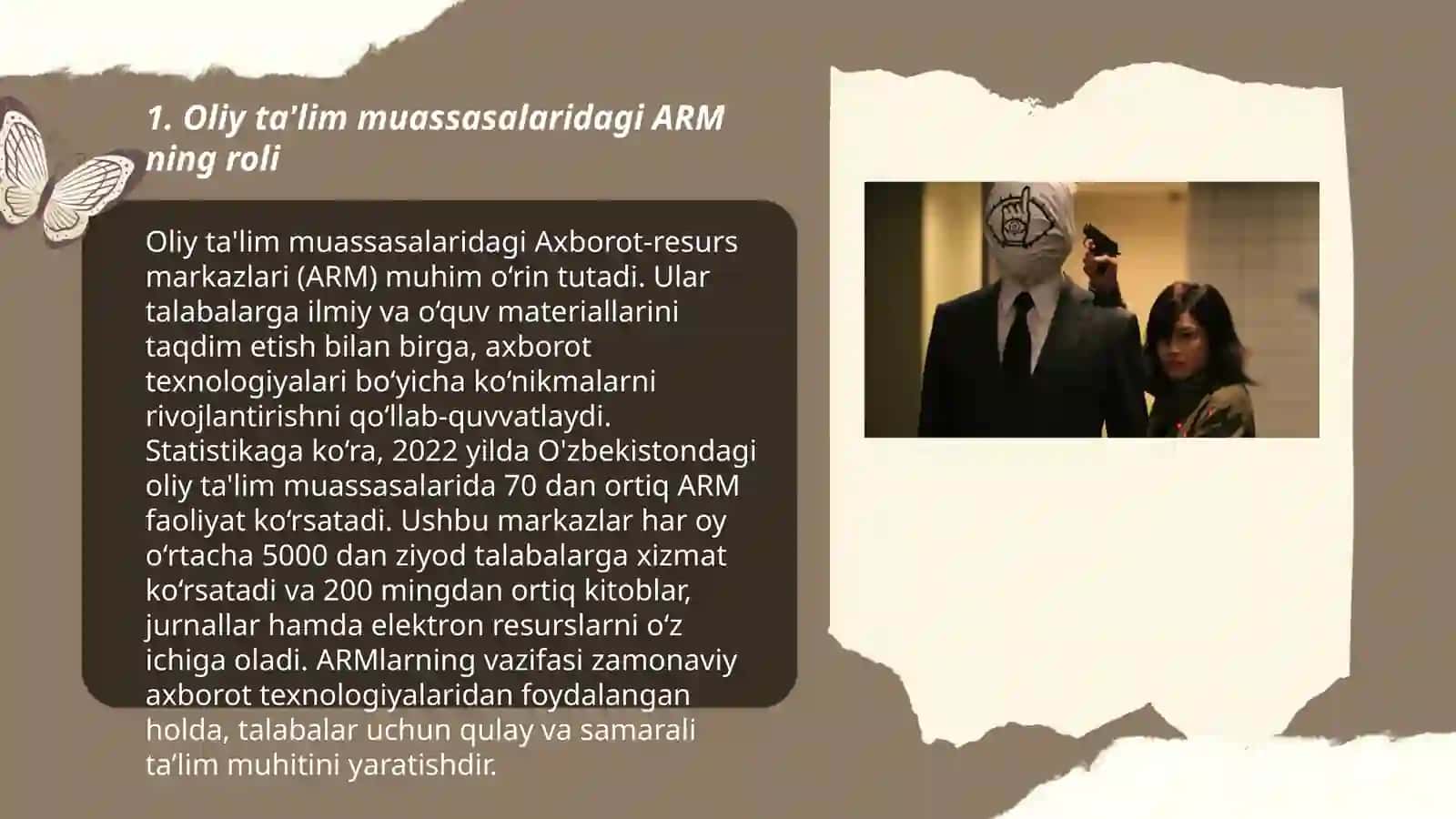 Bibliografik ròyxatning tashkil qilinishida oliy tatlım ARM ni òrni 3