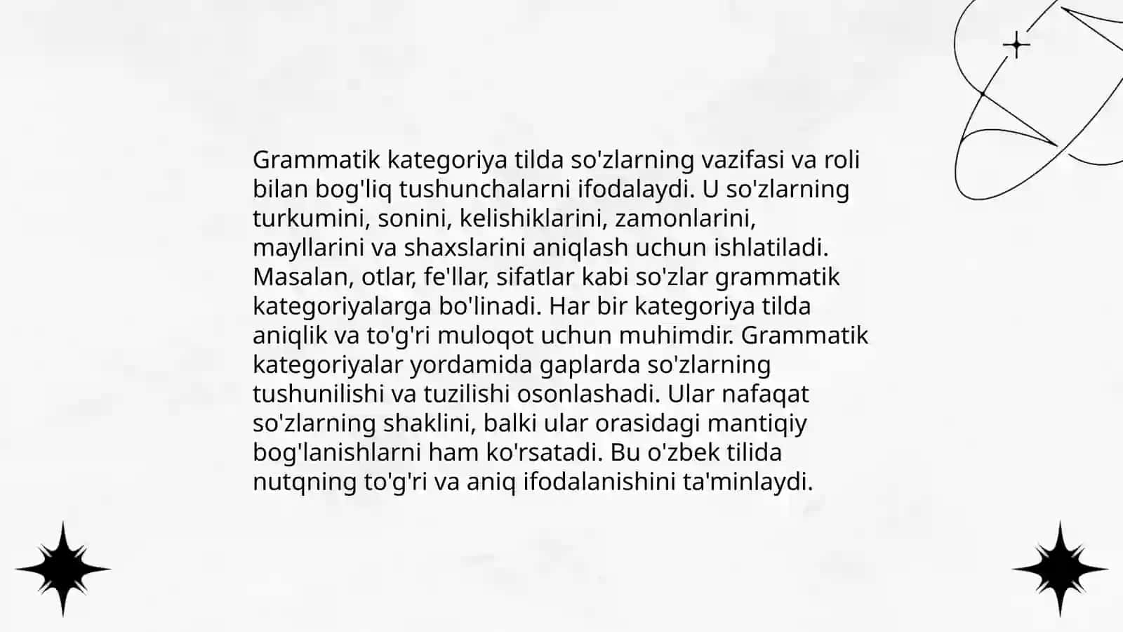 Grammatik kategoriya va uning turlari 3