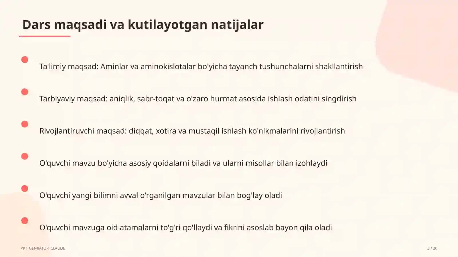 Aminlar va aminokislotalar (11-sinf) 3
