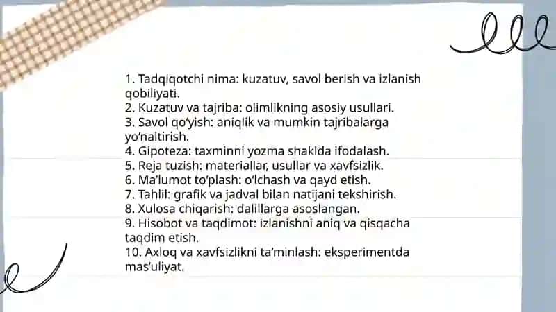 Tabiiy fan darslarida tadqiqotchilik 3