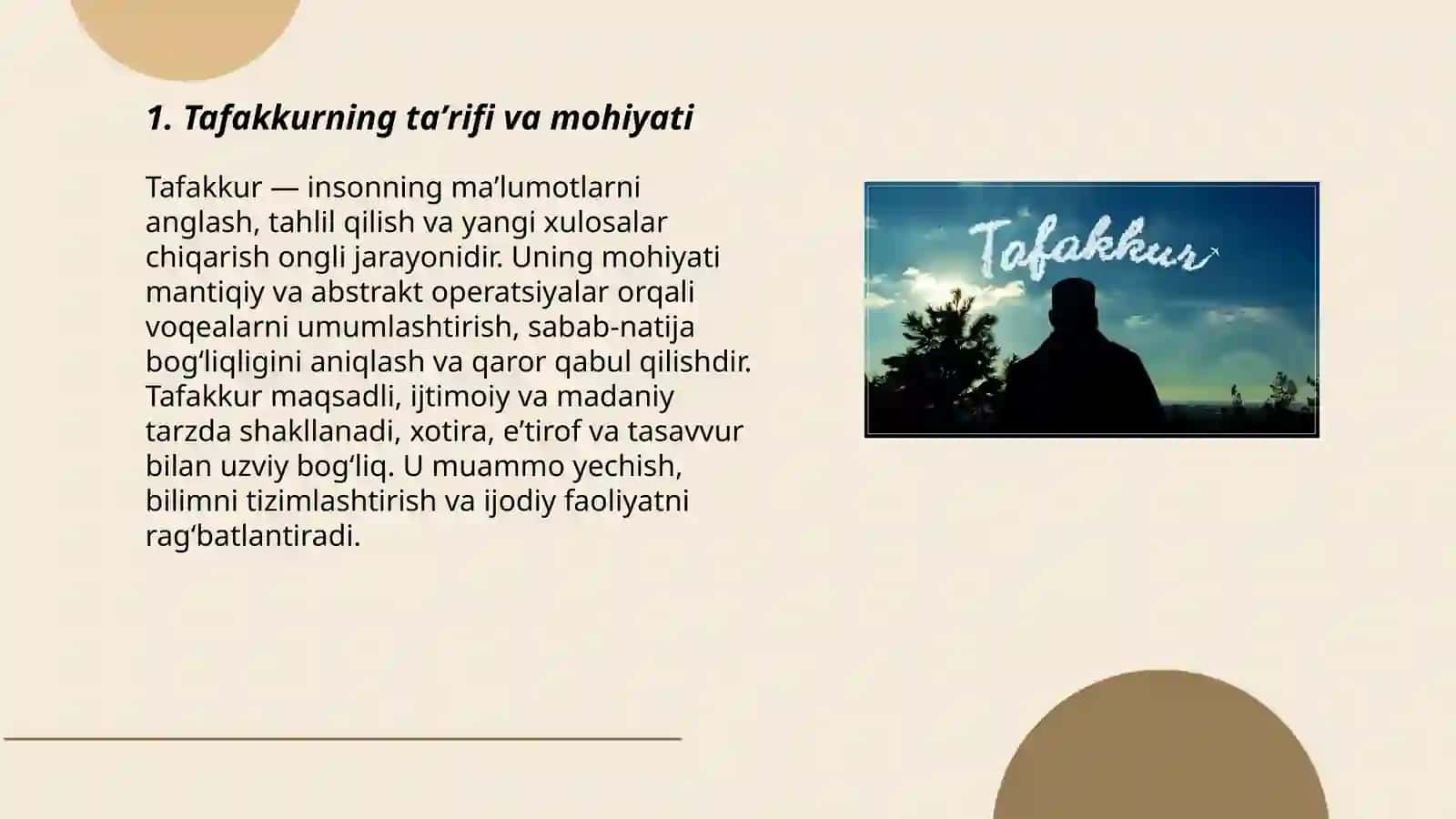 Tafakkur 3