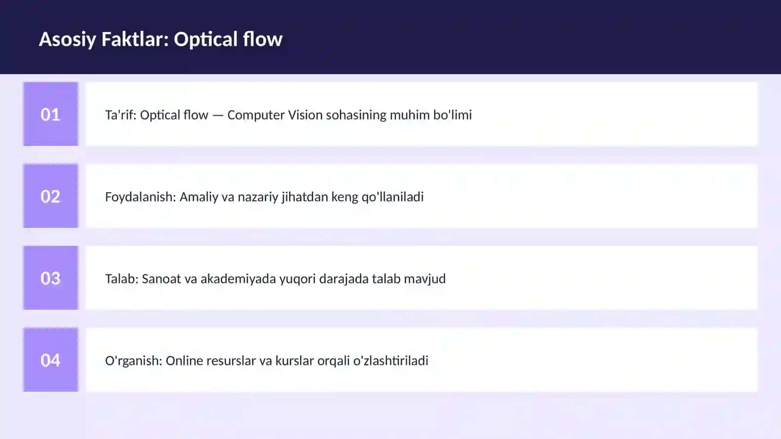 Optical flow 3