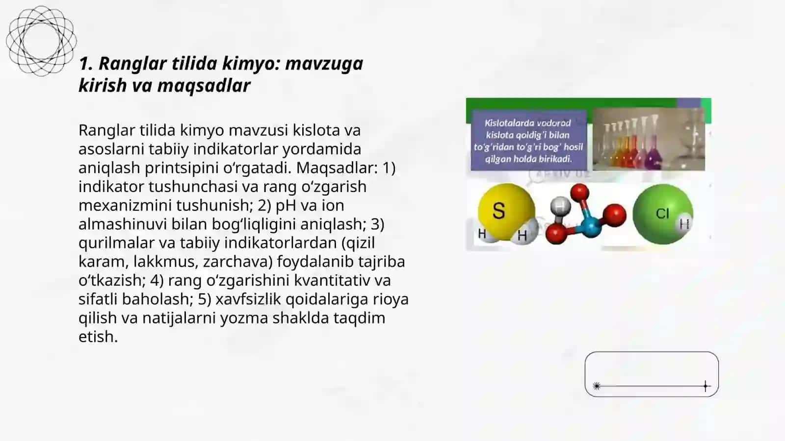 Ranglar tilida kimyo 3