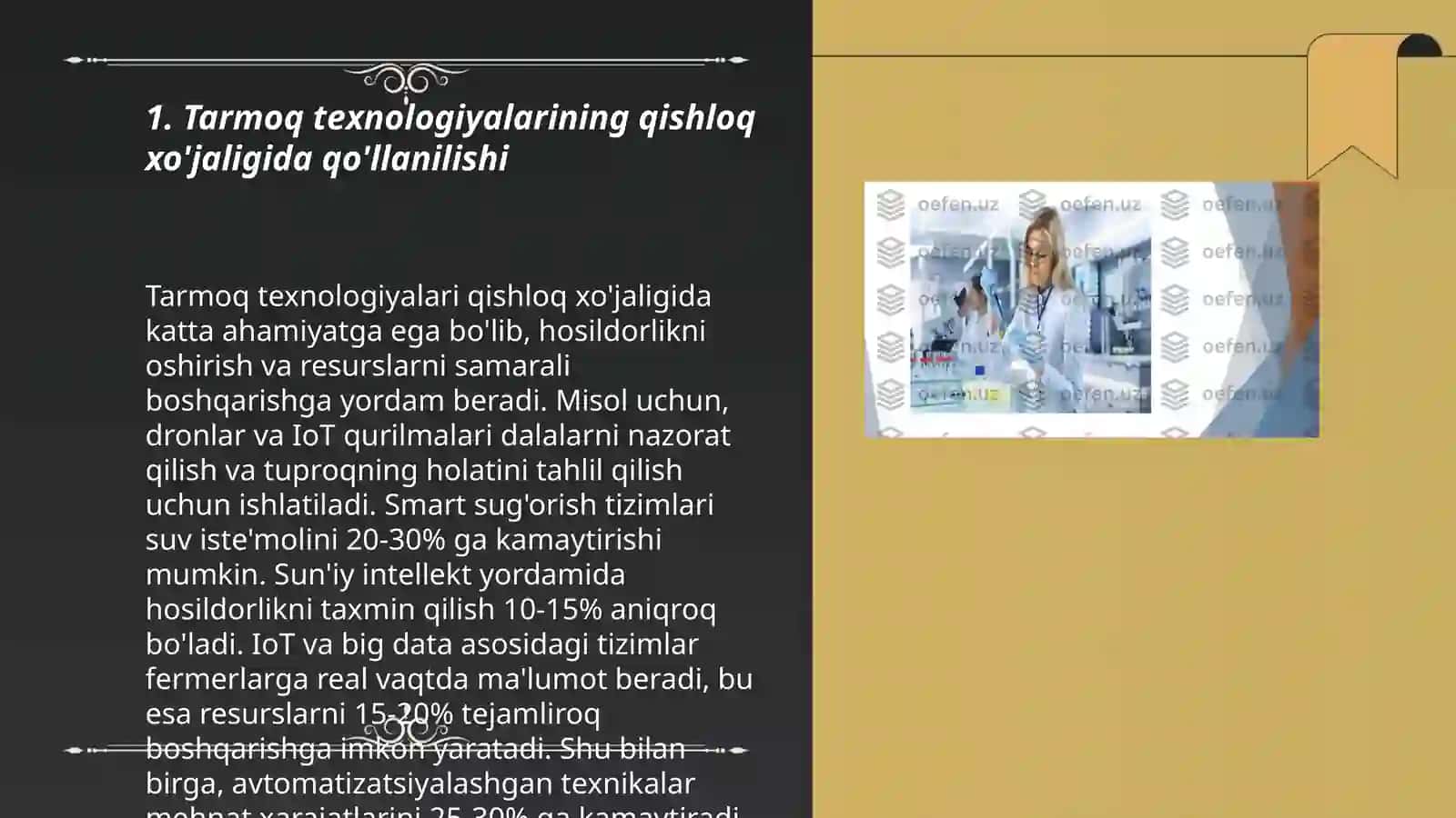 Tarmoq texnologiyalaridan foydalanish yoʻllari 3