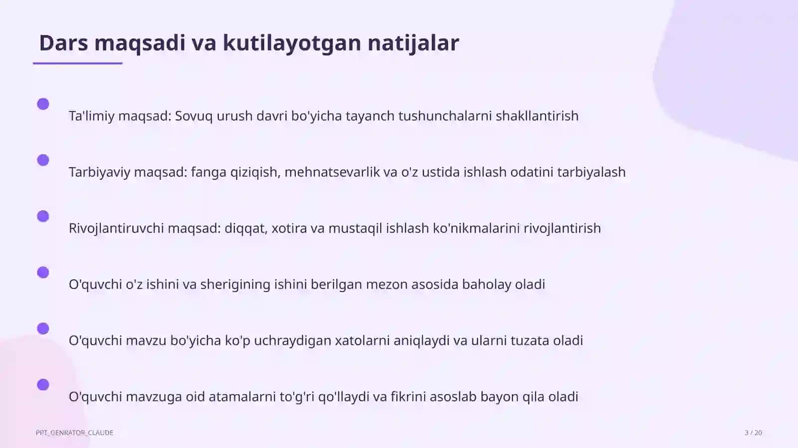 Sovuq urush davri (10-sinf) 3