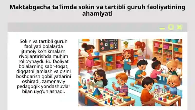 Birgalikda sokin faoliyat 3