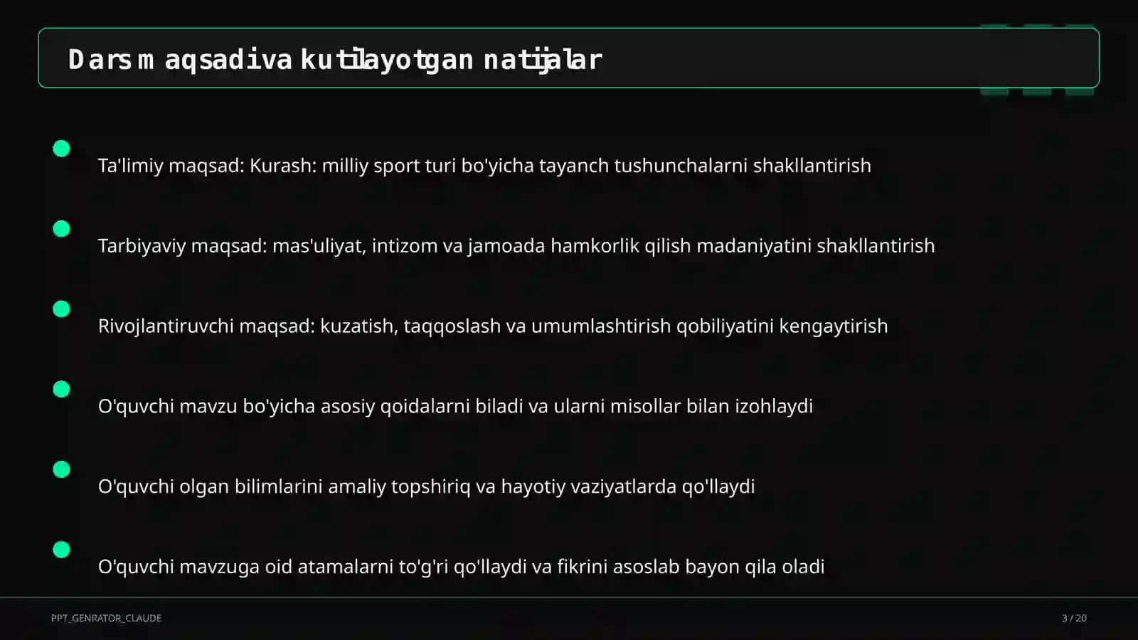 Jismoniy tarbiya (1– 11) 3