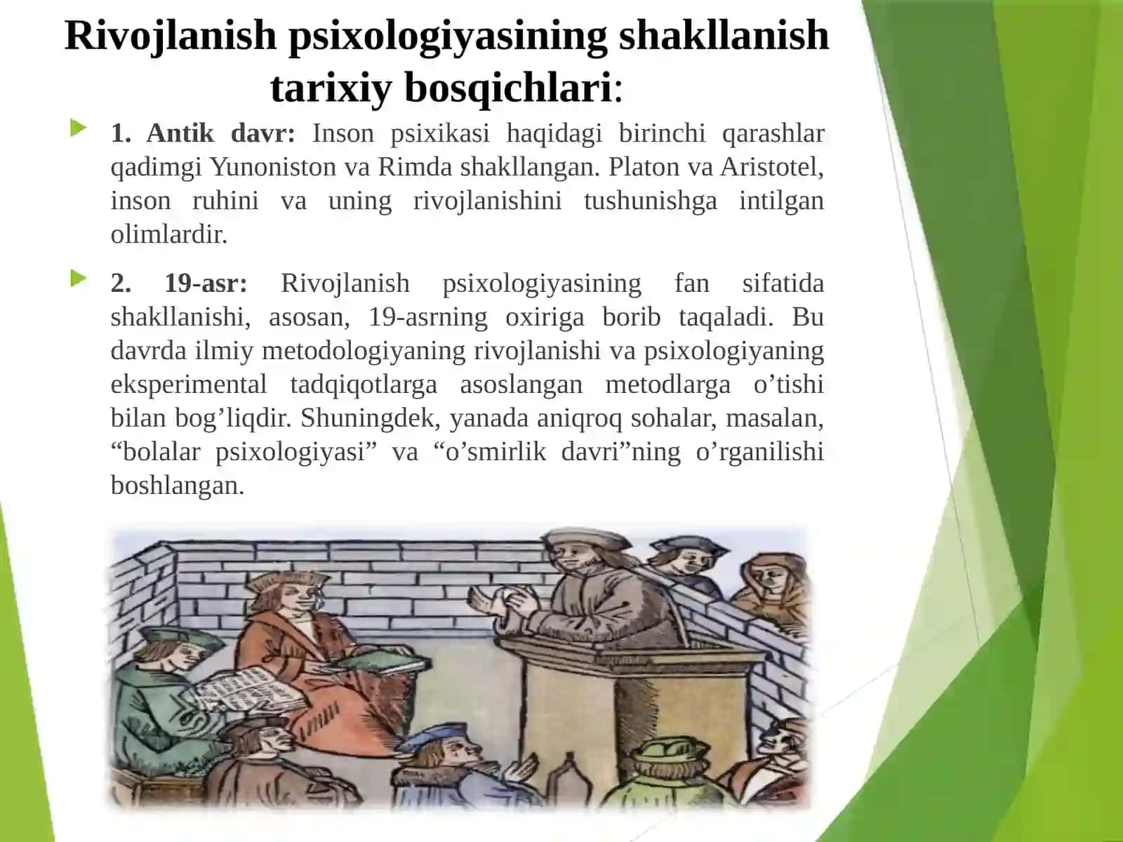 Rivojlanish psixologiyasining fansifati da shakllanishi 3