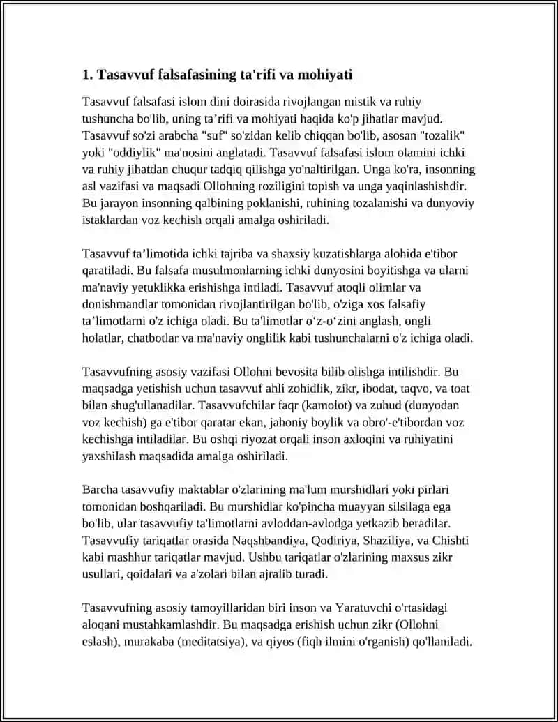 TASAVVUF FALSAFASI VA UNING ASOSIY G'OYALARI 3