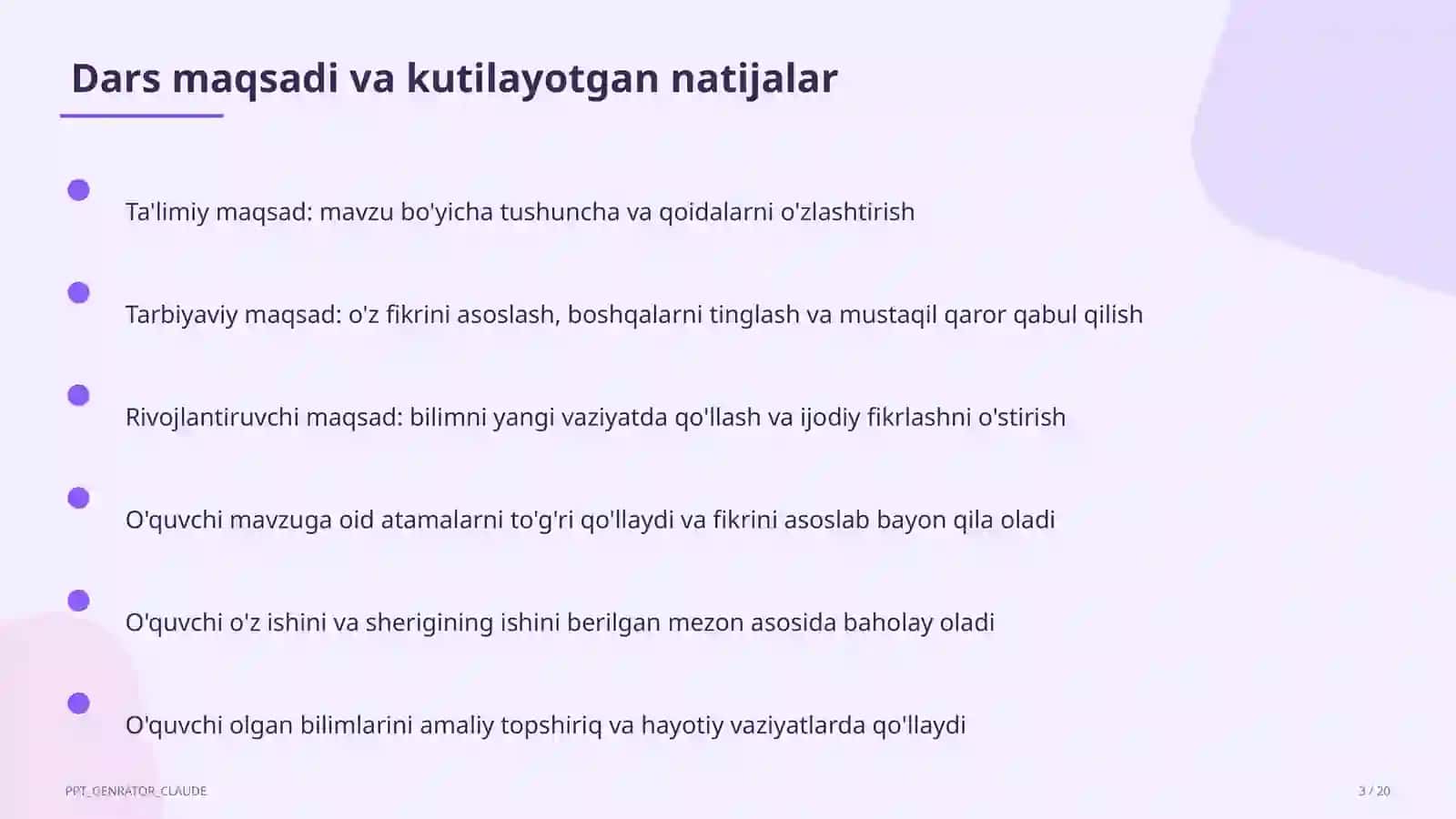 Rus tilida salomlashish va tanishish (2-sinf) 3