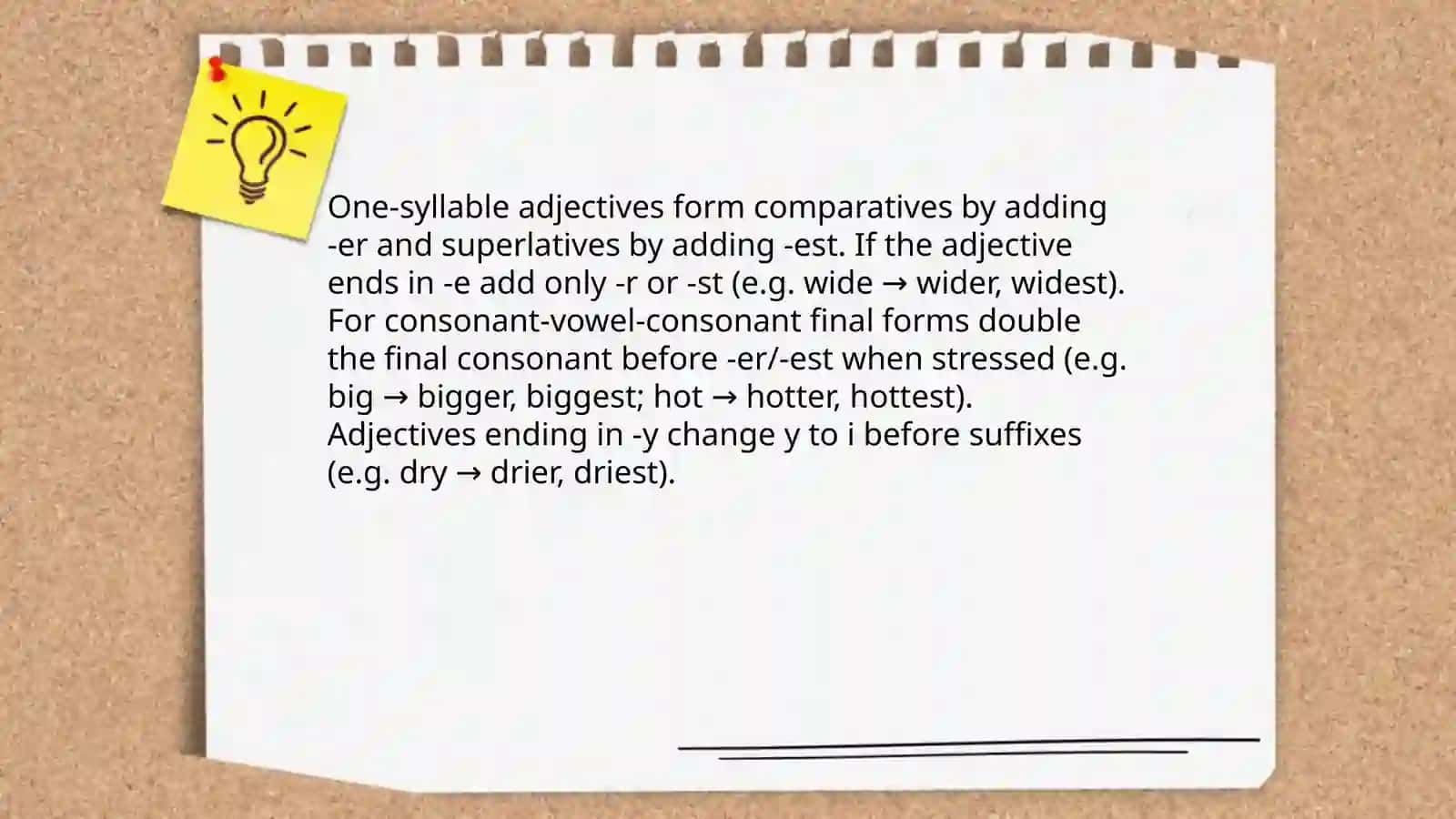Comperative or Superlative 3
