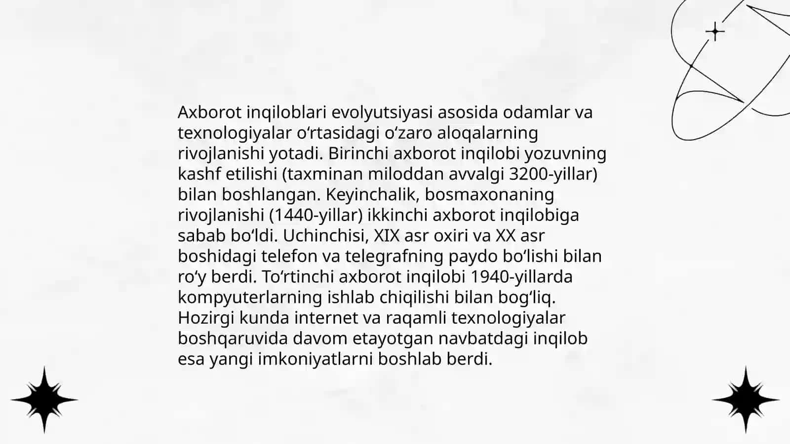 Dunyo tarixida axborot inqiloblari 3