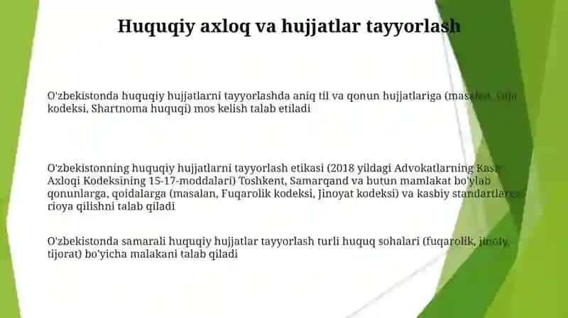 O'zbekistonda huquq normasining yuridik texnikasi 3
