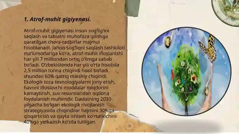 Atmosferahavosi, suv, tuproqning nomuvofiq omillarinigigiyenikreglamentlashga bo'lgan umumiy yondashishlar 3