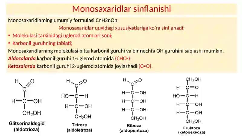 Monosaxaridlar 3