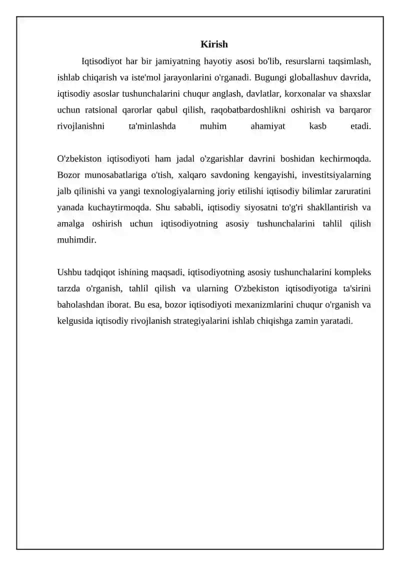 Iqtisodiyotning Asosiy Tamoyillari 3