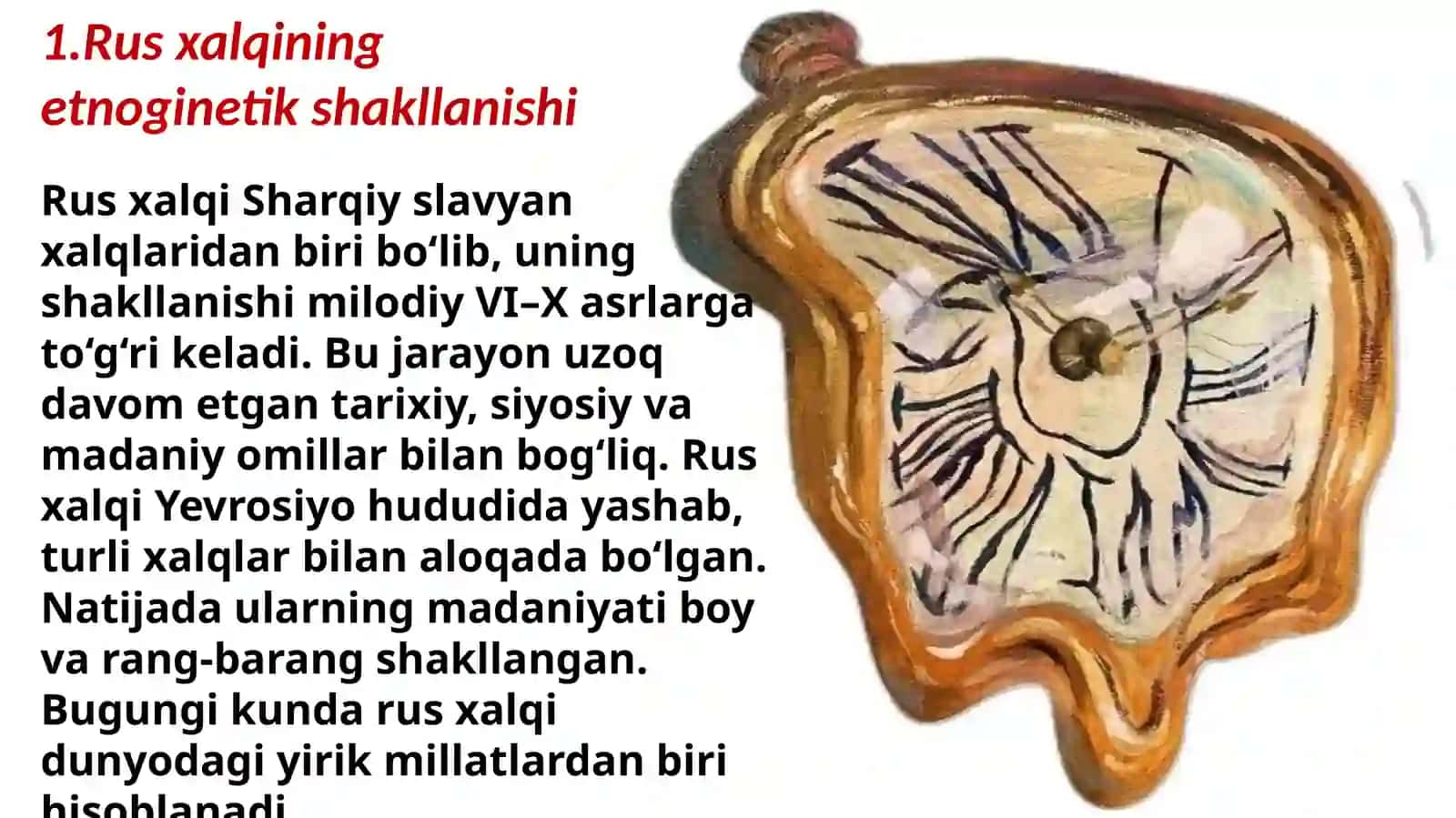 Rus xalqi:etnogenetik shakllanishi va ma’daniy an’analari 3