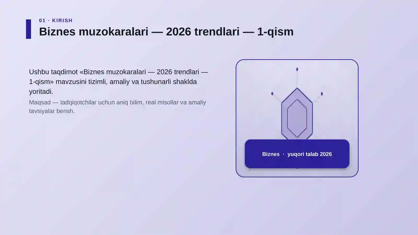 Biznes muzokaralari — 2026 trendlari — 1-qism 3
