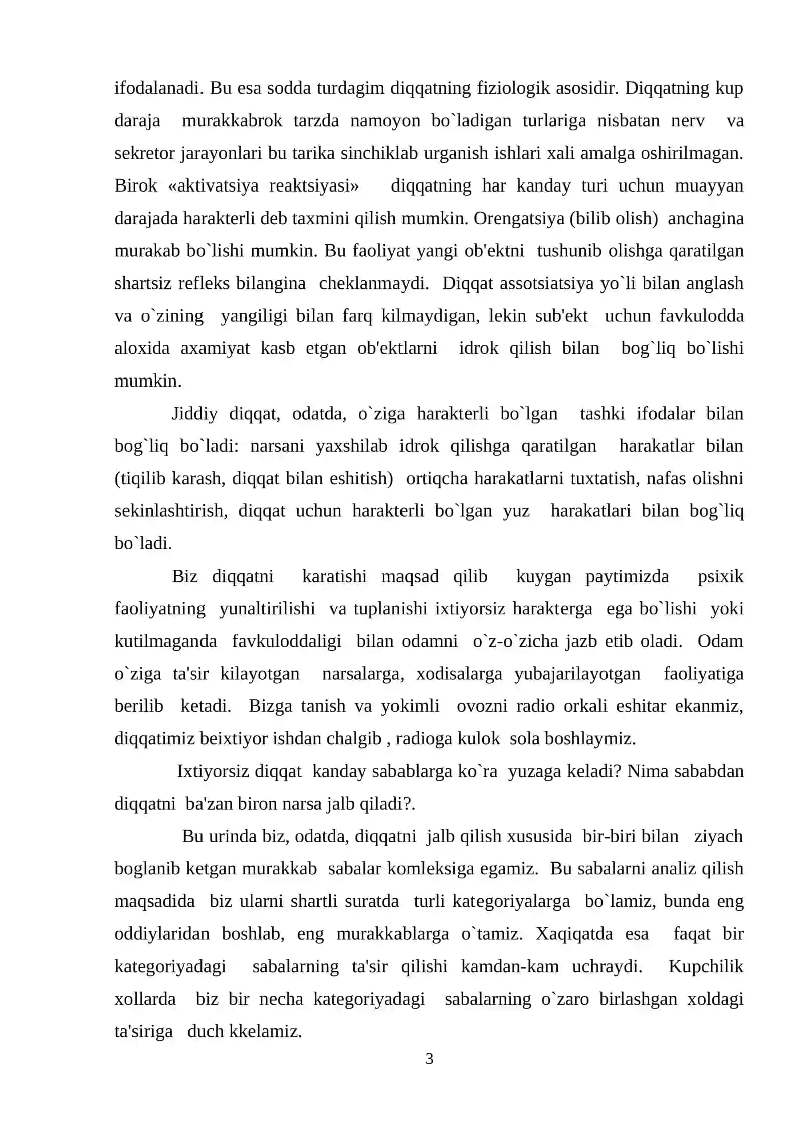 DIQQAT HAQIDA UMUMIY TUSHUNCHA 3