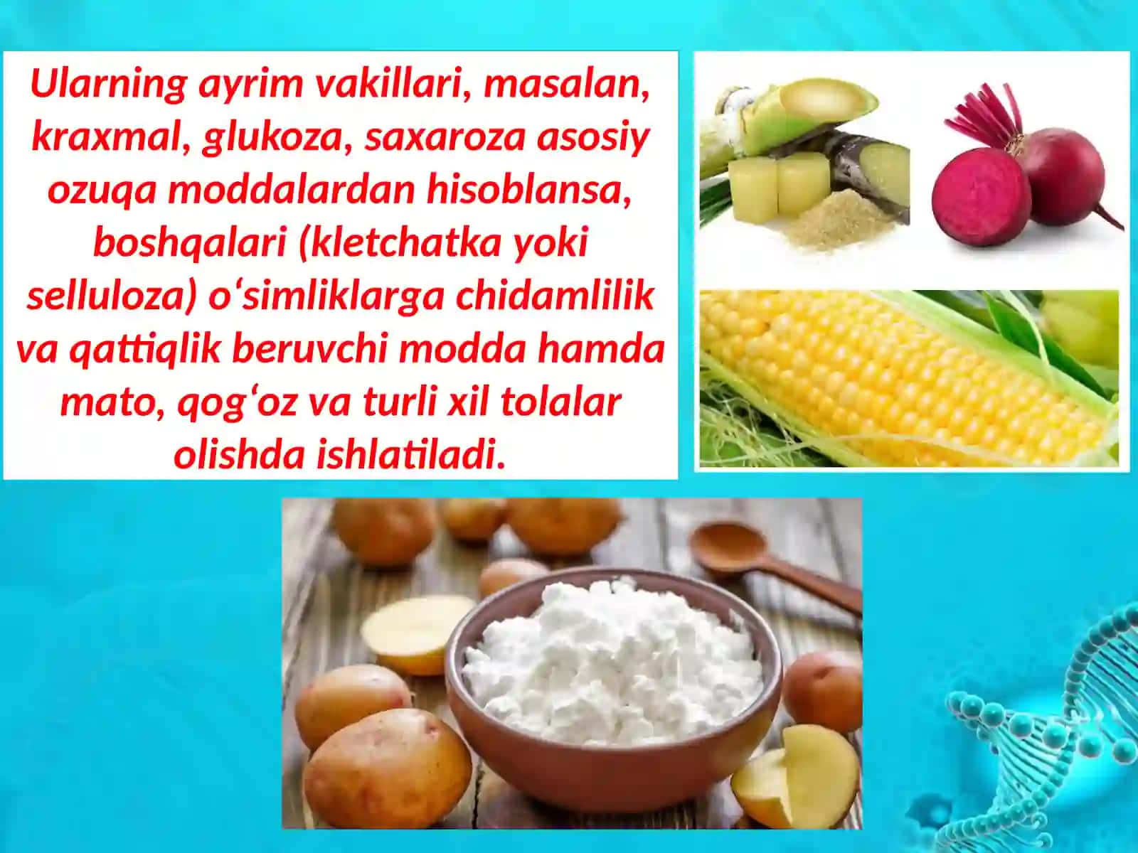 Uglevodlar.Monosaxaridlar.Olinishivaxossalari 3