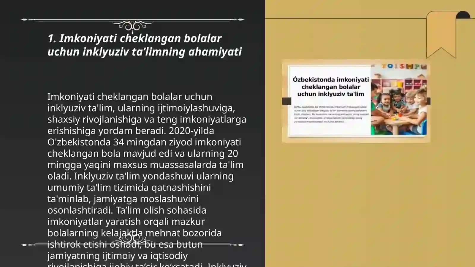 Imkoniyati cheklangan bolalar uchun inklyuziv taʼlim 3