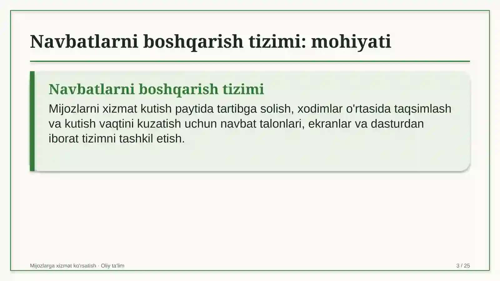 pardozlash materiallari ishlab chiqarishda navbatlarni boshqarish tizimini joriy etish 3439 3