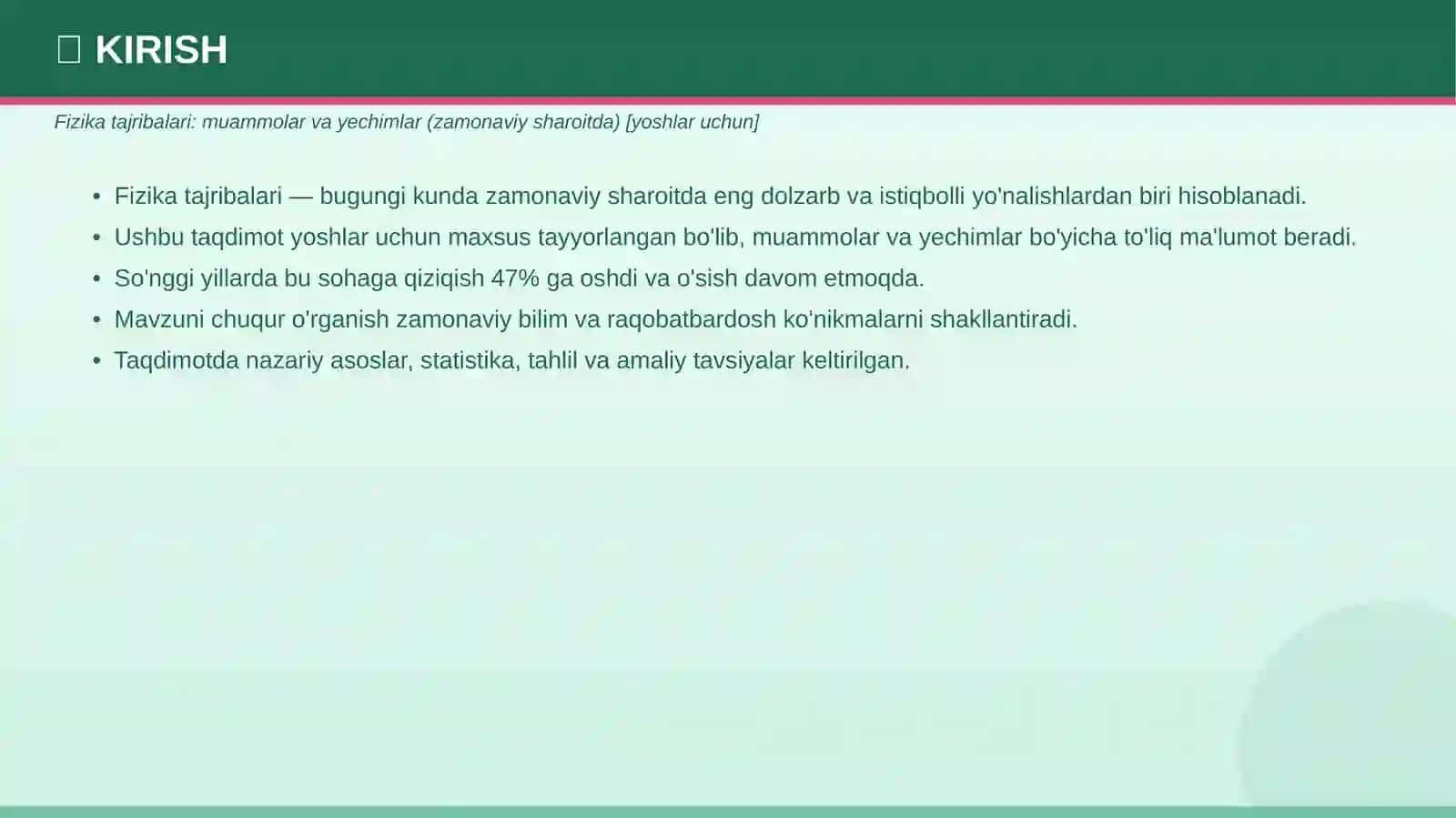 Fizika Tajribalari 3