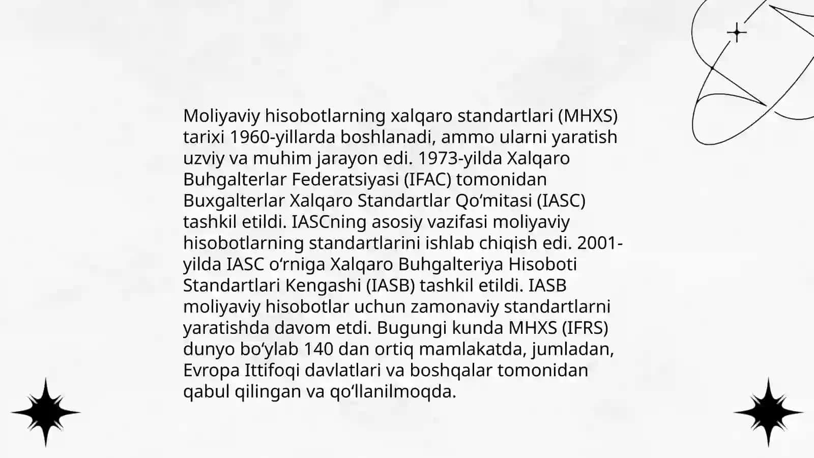 Moliyaviy hisobotlarning xalqaro standartlari 3