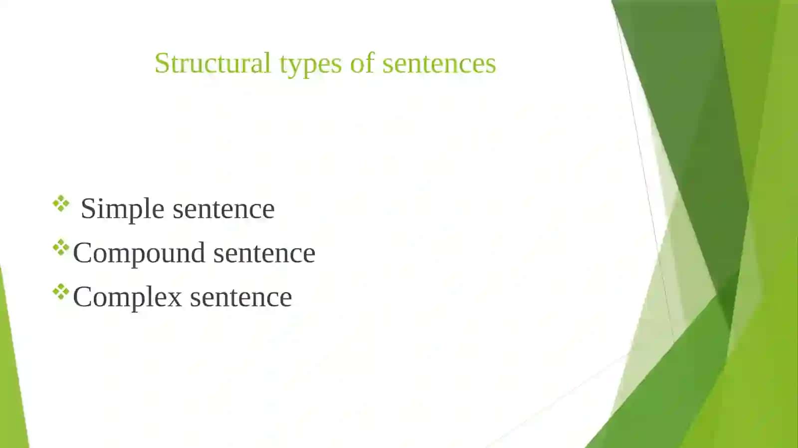 Mavzu: Jumladagi tuzilmalar turlari 3