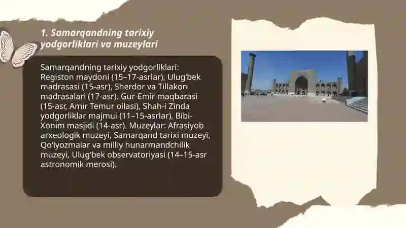 Uzbekistan boʻylab sayohat 3