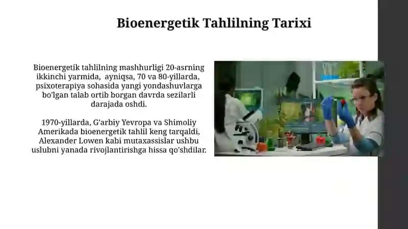Bioenergetik analiz 3