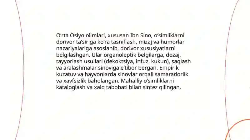 Oʻrta Osiyo olimlarining oʻsimliklar haqidagi fikrlari 3