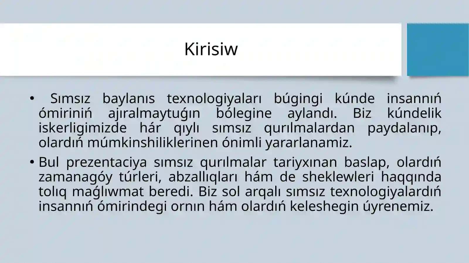 Sımsız qurılmalar 3