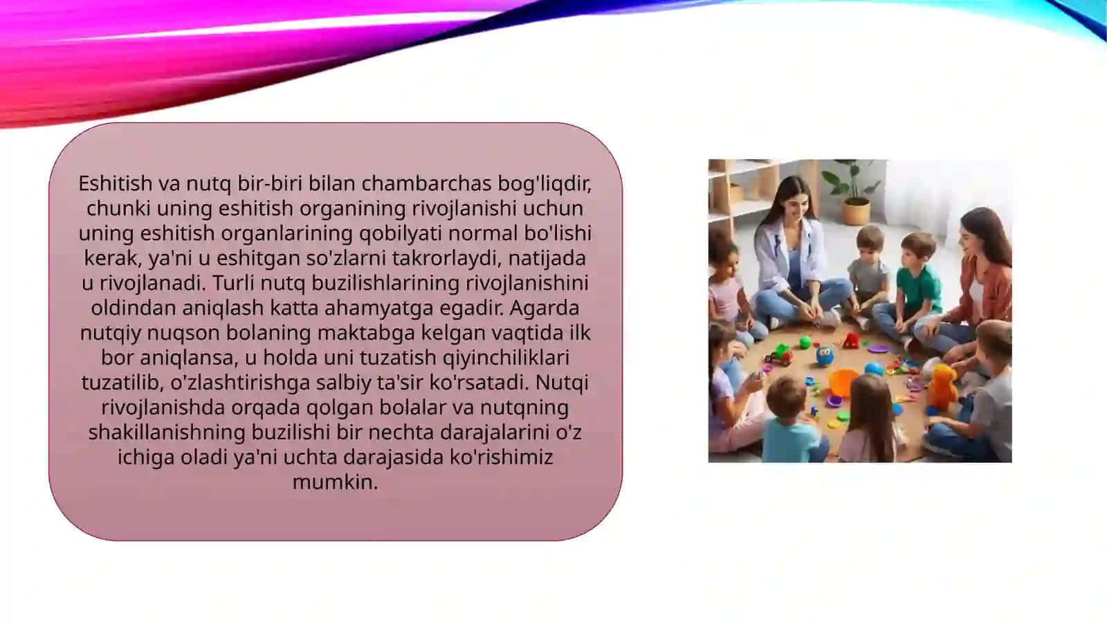 nutq kamchiligi bulgan bolalarni psixologik pedagogik tavsifi 3