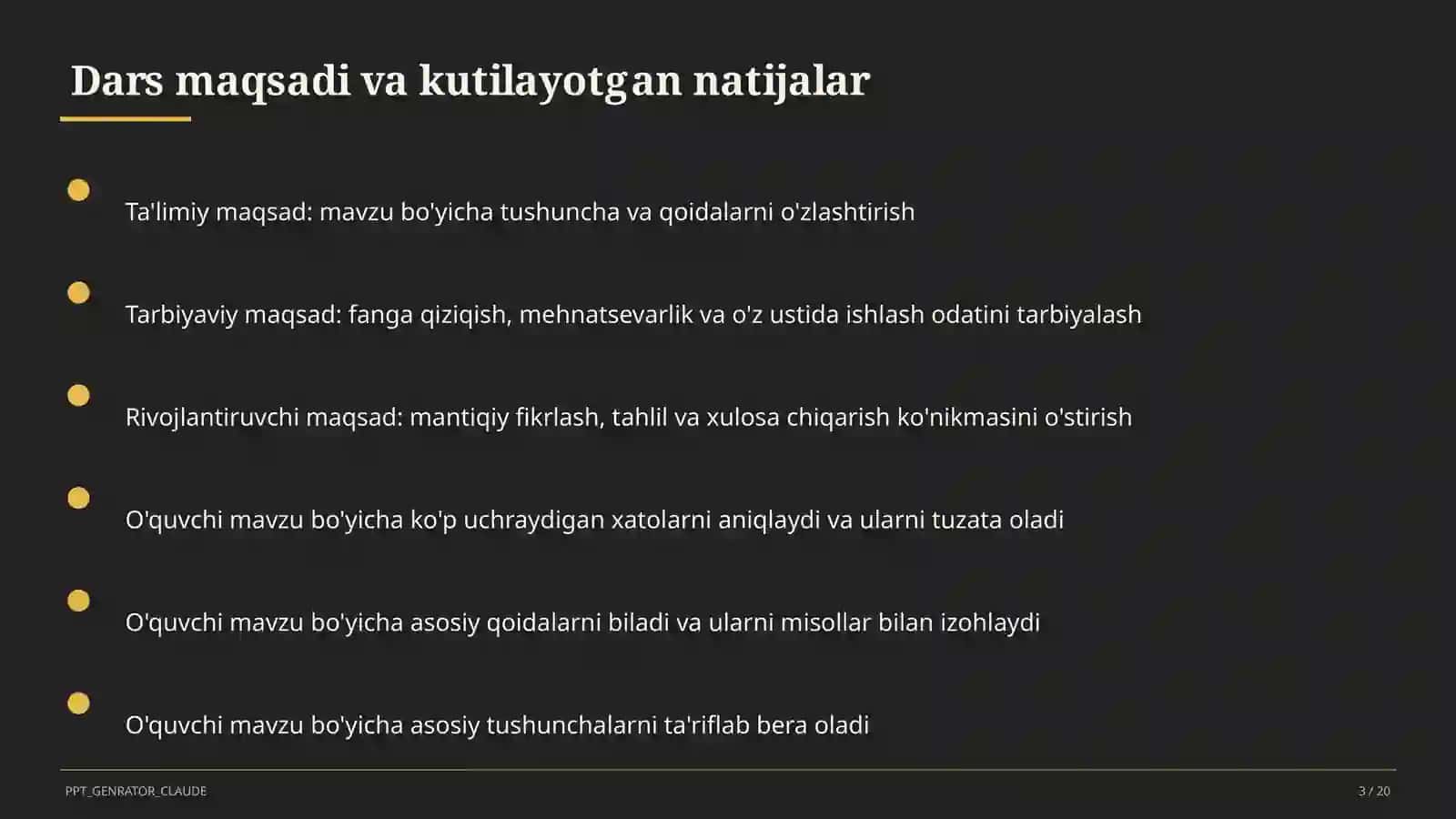 Geometriya (7–11) — metodik birlashma uchun 3