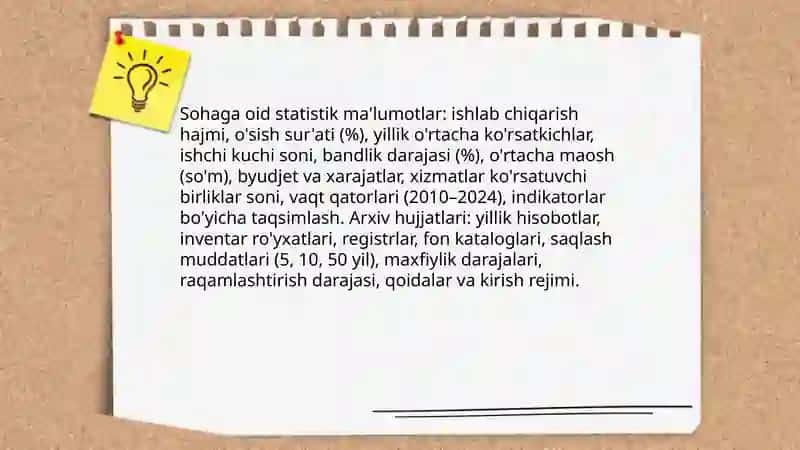 Sohaga oid malumot axborot hujjatlari 3