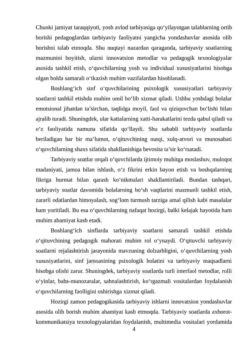 Boshlang‘ich ta’limda sinf tarbiyaviy soatlari o‘tkazish tartibi 3